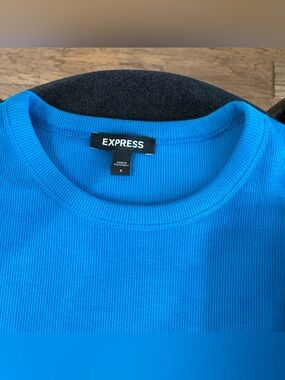 Express women’s Crewneck - Turquoise Blue